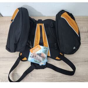 KERGO 50-110lbs Big Baxter Dog Backpack Saddlebag Pack Hiking Walking Running